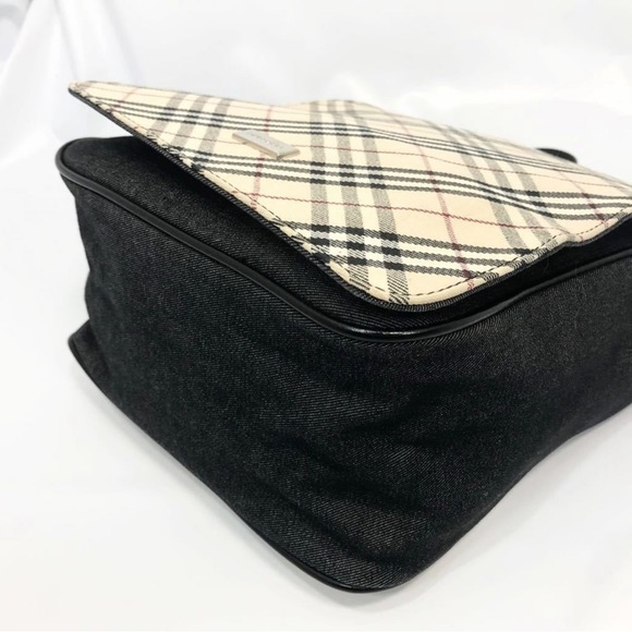 Burberry Nova Check & Denim Crossbody Bag EUC, includes Burberry Dust Bag - Picture 16 of 16